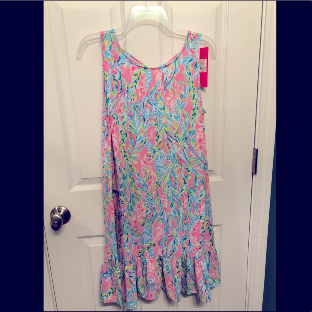 Lily Pulitzer Kristen Flounce dress size Medium
